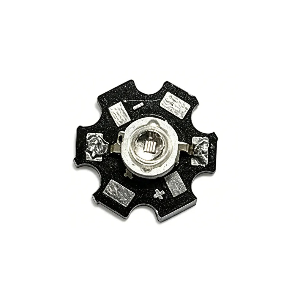 1pcs 3W 5W High Power Light UV Purple LED 365nm 375nm 380nm 385nm 395nm 400nm 405nm Ultraviolet Bulbs Lamp Chips