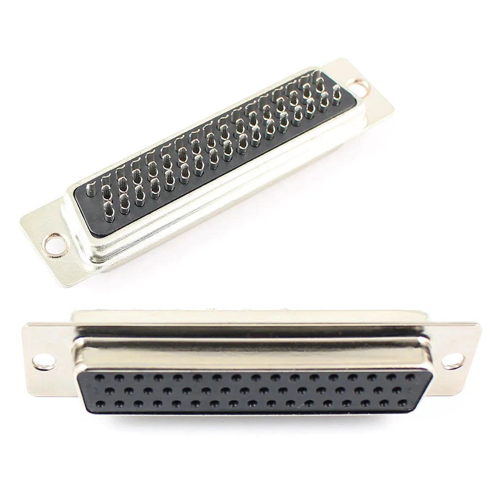 5pcs HD D-SUB 15 26 44 50 62 Pin Male Female Solder Type Connector Mount Serial Port Adapter 3 Rows DB15 DB26 DB44 DB50 DB62