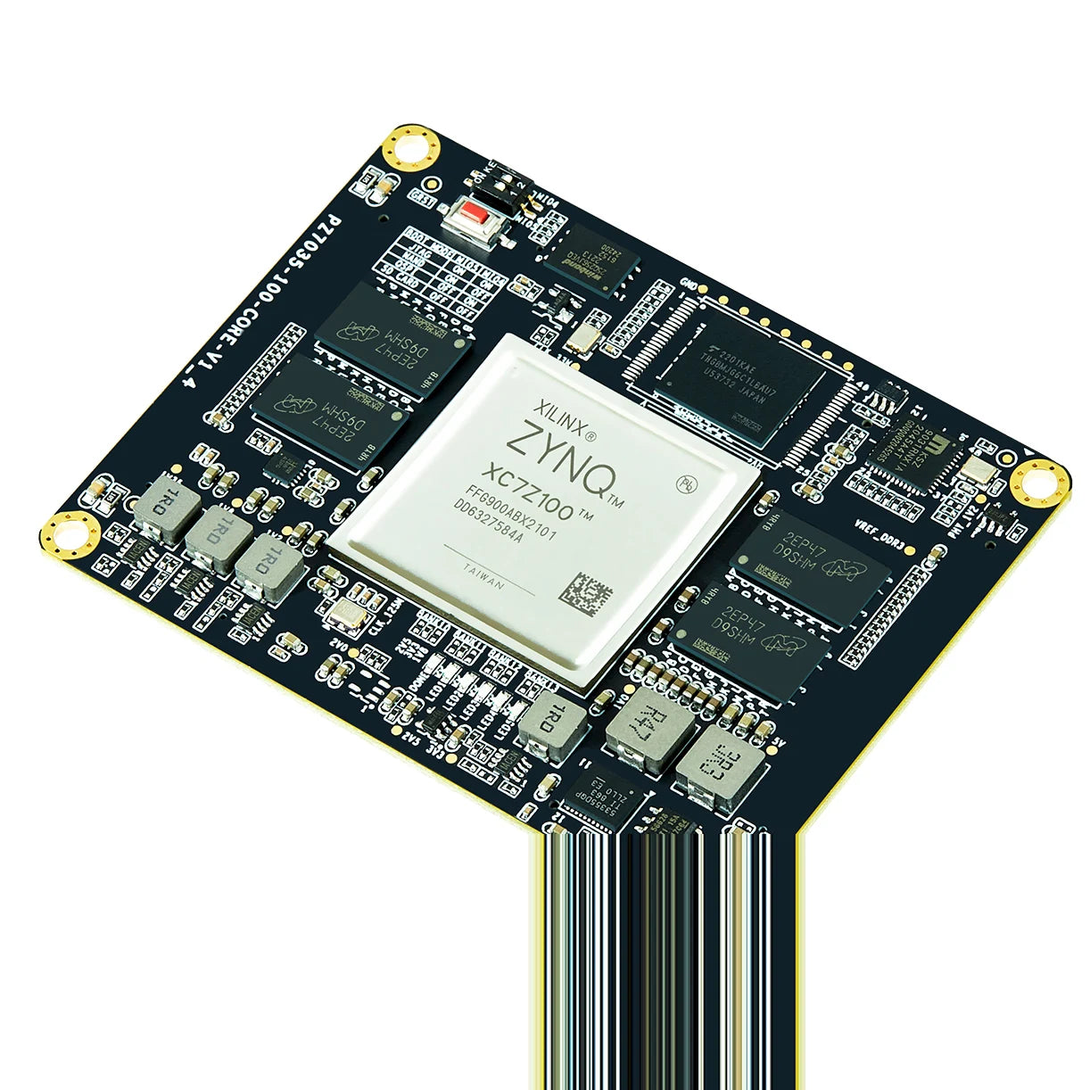 PUZHI SoM 7035 7045 7100: Xilinx SoC ZYNQ 7000 7Z030 7Z035 7Z045 7Z100 FPGA Core Board Industrial Grade  System on Module 900I