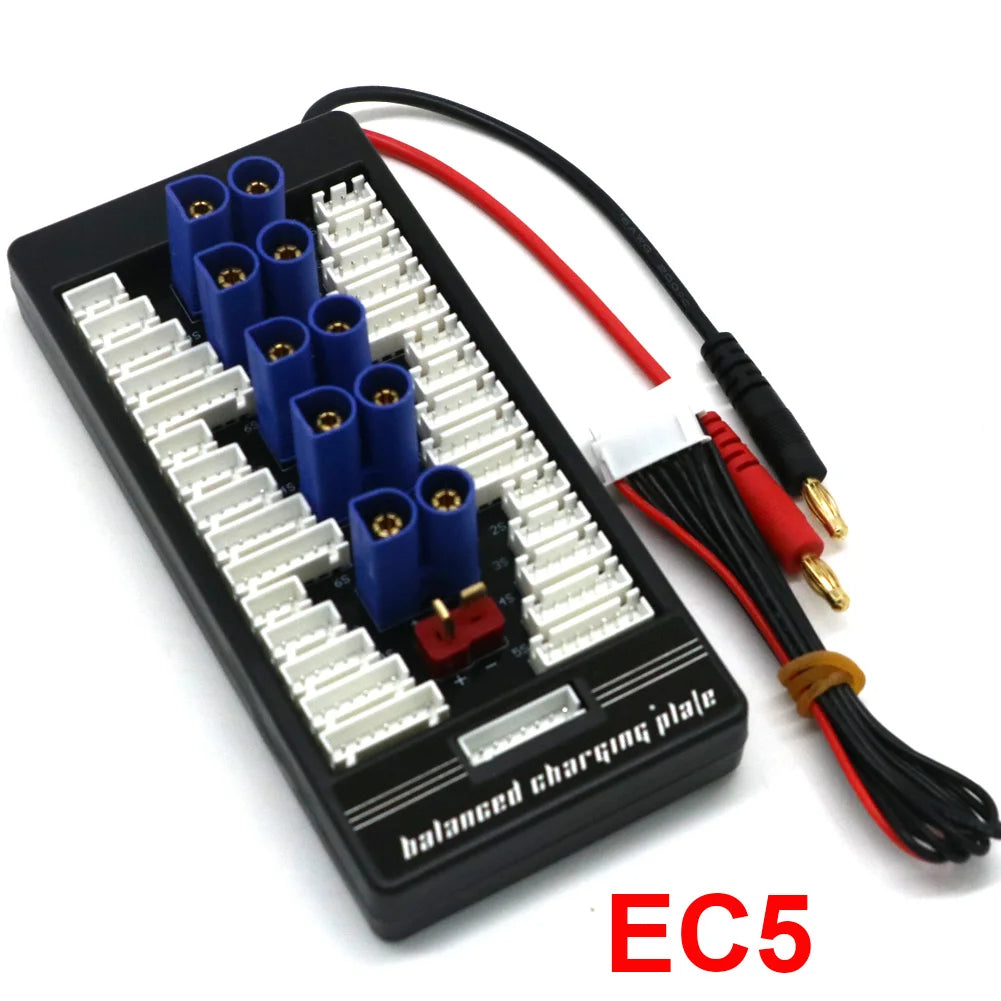 XT60 XT30 XT90 T-Plug EC3 EC5 Parallel Lipo Battery Charging Board 2-6S for ISDT Q6 PL6 PL8 Charger IMAX B6 B6AC B8 Charger