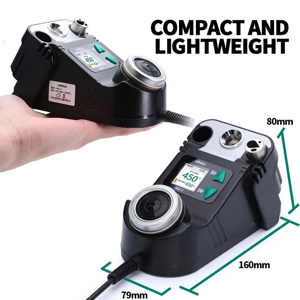 YIHUA 60W Digital Soldering Station 982-V C210/C245 Soldering Iron Kit ESD Precision Soldering Tools
