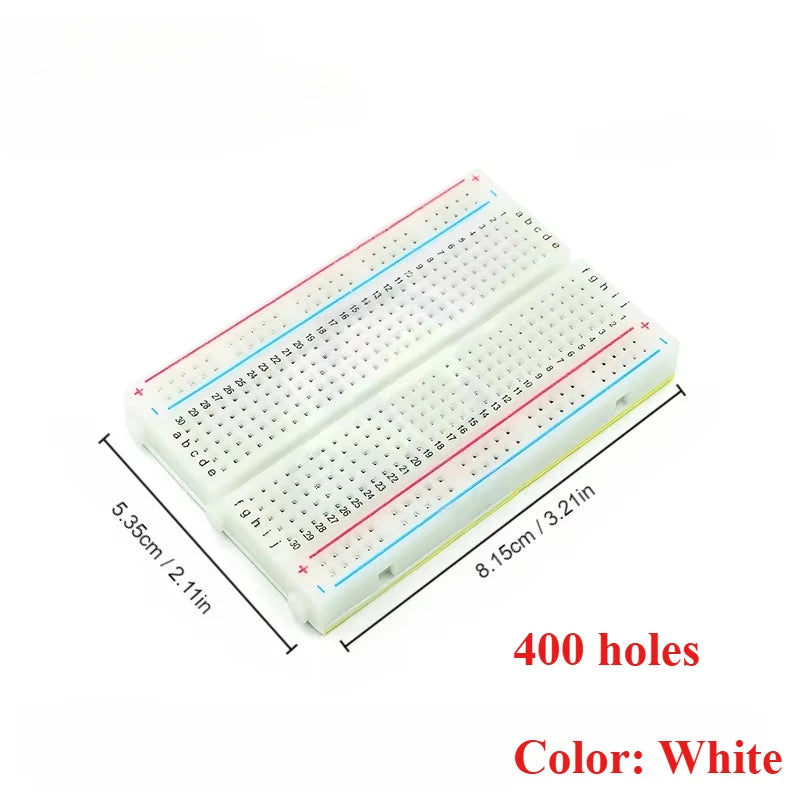 1pcs Breadboard MB102 ZY-204 PCB Bread Board 170-1600 Point Prototype PCB Solderless Breadboards Protoboard Circuit PCB DIY Kit