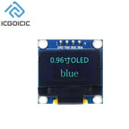 0.96 Inch OLED Display Module  128x64 Pixel I2C SSD1306 Luminous OLED Screen Board Compatible With Arduino Raspberry Pi ESP32