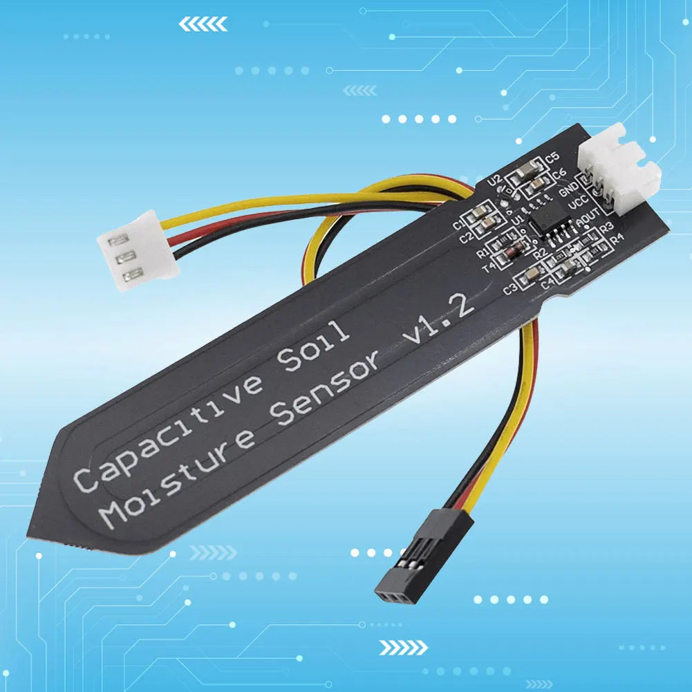 Capacitive Soil Moisture Sensor Module Corrosion Resistant Capacitive Soil Moisture Sensor Board W/ Gravity for Arduino