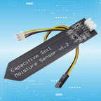 Capacitive Soil Moisture Sensor Module Corrosion Resistant Capacitive Soil Moisture Sensor Board W/ Gravity for Arduino