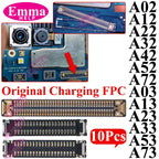 10Pcs USB Charger Charging Port FPC Connector For Samsung Galaxy A12 A22 A32 A52 A72 A02 A03 A13 A23 A33 A53 A73 Plug On Board