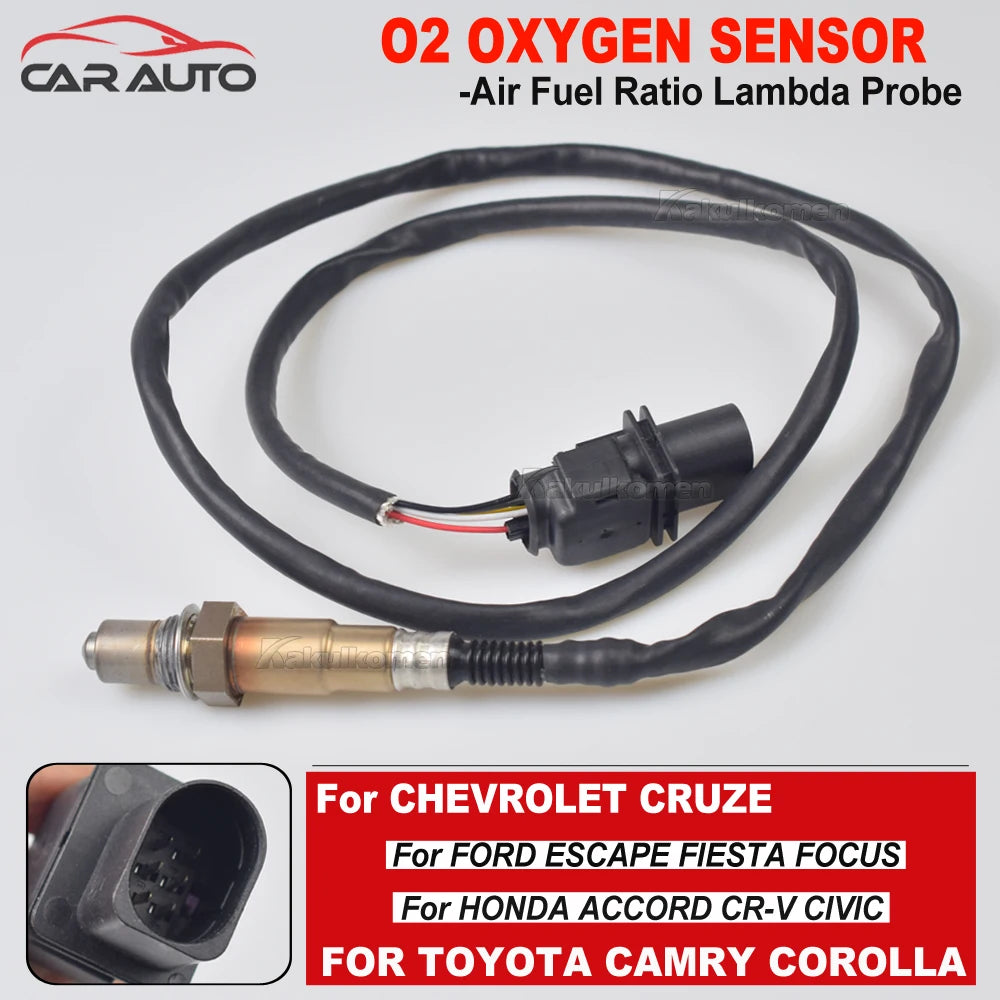 5 Wire Lambda Air Fuel Ratio O2 Oxygen Wide Band exhaust gas sensor 0258017025 for PLX AEM 30-2004 Bosch LSU 4.9 30-2004 17025