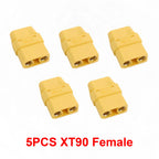 XT90 Male Female Connector Plug Welding Terminal Plugs for RC Lipo Battery Drone Boat Airplane Wire Cable Connectors Adapter