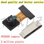 1-5set OV2640 Module camera 2 million pixels 21mm 66 degree DVP 24PIN Supports YUV RGB JPEG With connector For ESP32/STM32/K210
