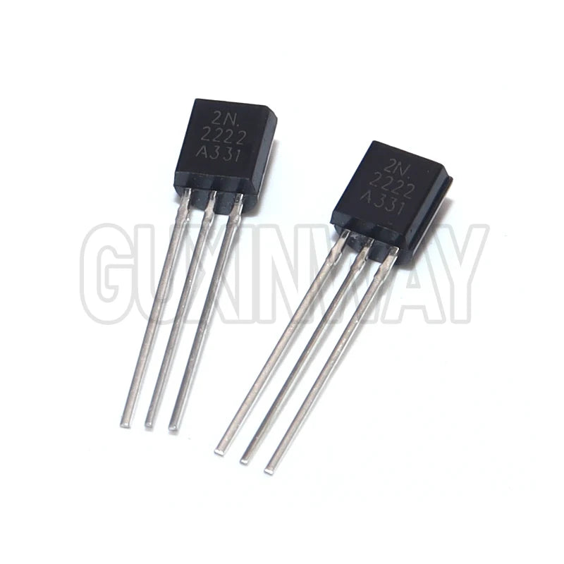 50/100PCS Transistor Kit 2N2222 TO92 NPN 30V 800mA Transistors Electronic Kit