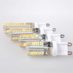 6pcs/lot G9 LED Lamp 7W 9W 10W 12W Corn Bulb AC 220V-240V SMD 2835 3014 Leds Lampada Led Light 360 Degrees Replace Halogen Lamp