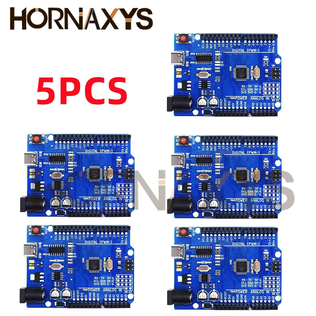 1-10 Uds/alta Calidad UNO R3 (CH340G) MEGA328P Para Arduino UNO R3 + CABLE USB ATMEGA328P-AU Placa De Desarrollo 16Mhz TYPE-C