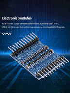 8 Channel Logic Level Switching Shifter IIC UART SPI TTL Level Converter IO Bidirectional Mutual Converter for Raspberry Pi