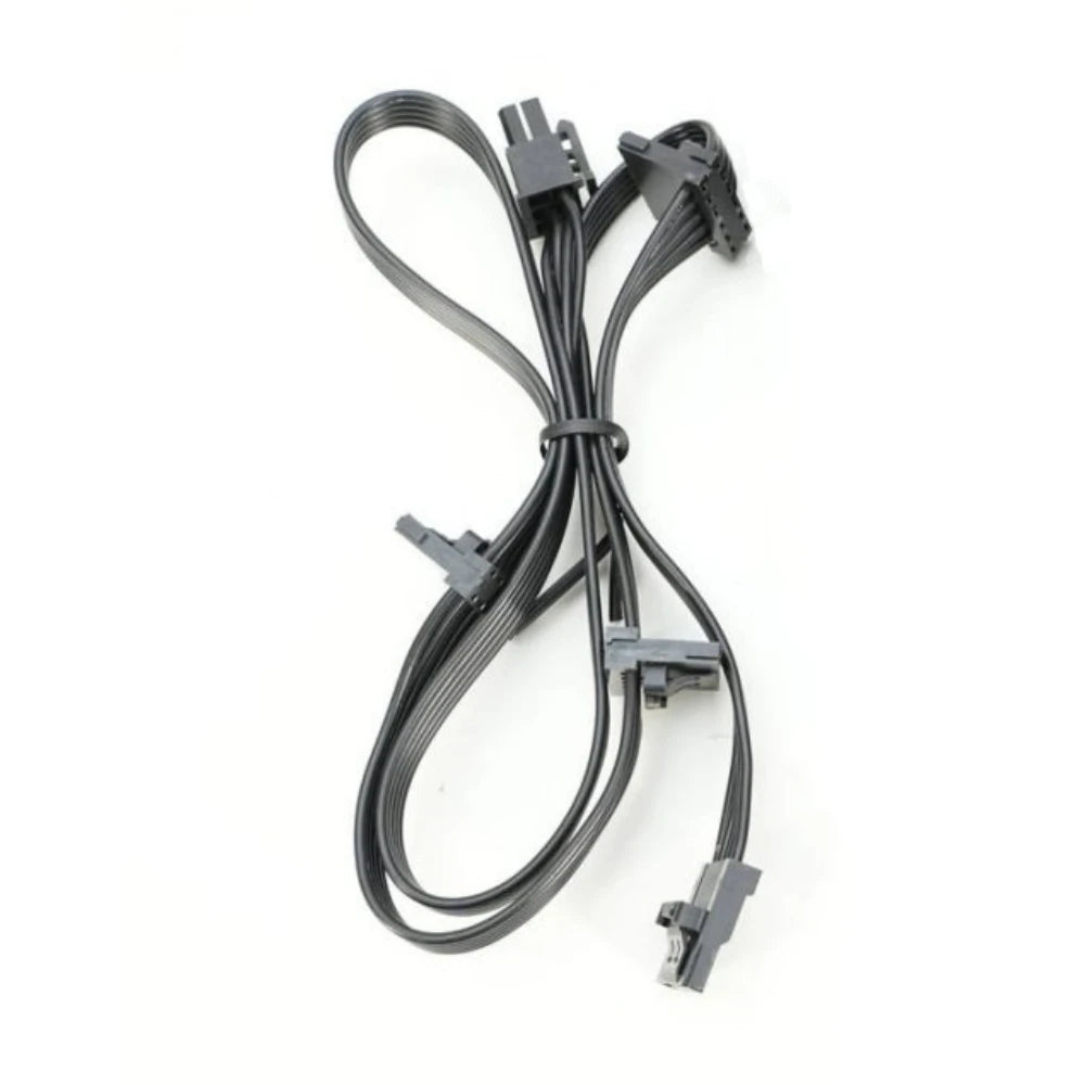 Modular Power Cable for Corsair AX1200 1200W GOLD Power, GPU PCIe 8Pin 6+2, CPU 4+4Pin, SATA, Molex IDE 4Pin, 14+10Pin to 24Pin