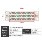 High Power LED Chip IR Infrared 730nm 810Nm 850nm 940nm Deep Red 660nm 30W 50W 100W Grow Plant Light for Night Vision CCTV Camer