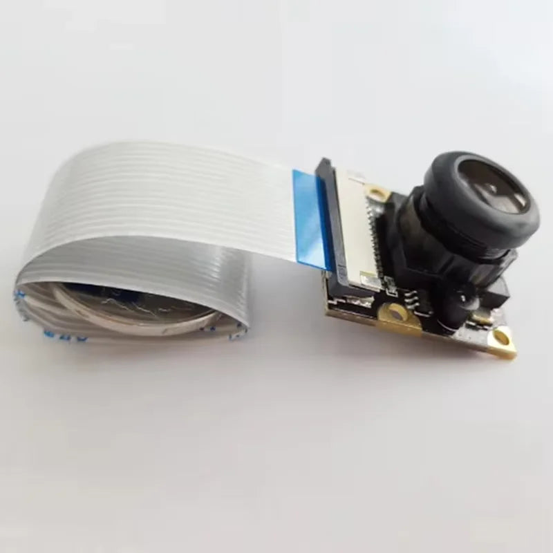 2592x1944 5MP HD Raspberry PI OV5647 Camera Module 15PIN 130 160 220 Degrees Wide Angle FF Adjustable Focus for Machine Vision