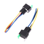 (HB05)1Pc 4 Pin 5 Pin 30A Auto Relay With Fuse Coil Voltage 12V/24V DC Relay Vehicle Rel Fused Relay