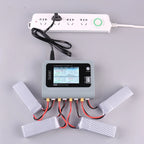 ToolkitRC Q4AC 4x50W 5A AC 100W 4 Port DC Smart Discharger Charger XT60/XT30 Optional for 1-4S Lipo Battery