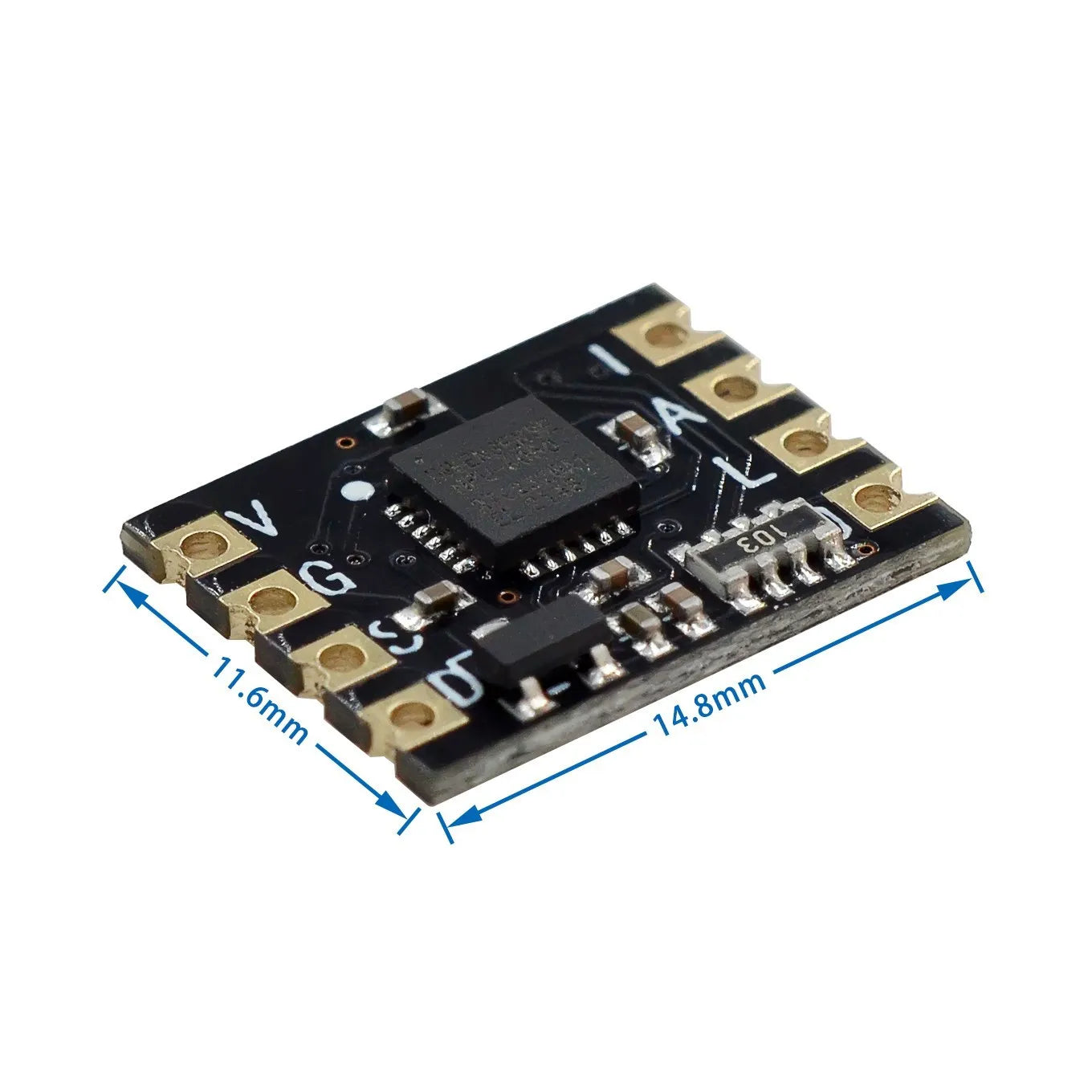 ZY MPU-6050 triaxial acceleration gyroscope module 6DOF gyroscope sensor module