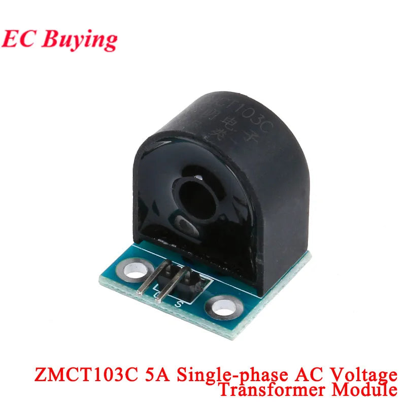 Active Single Phase Voltage Transformer 5V Relay Module AC Output Current Voltage Sensor for Arduino ZMPT101B 2mA ZMCT103C 5A