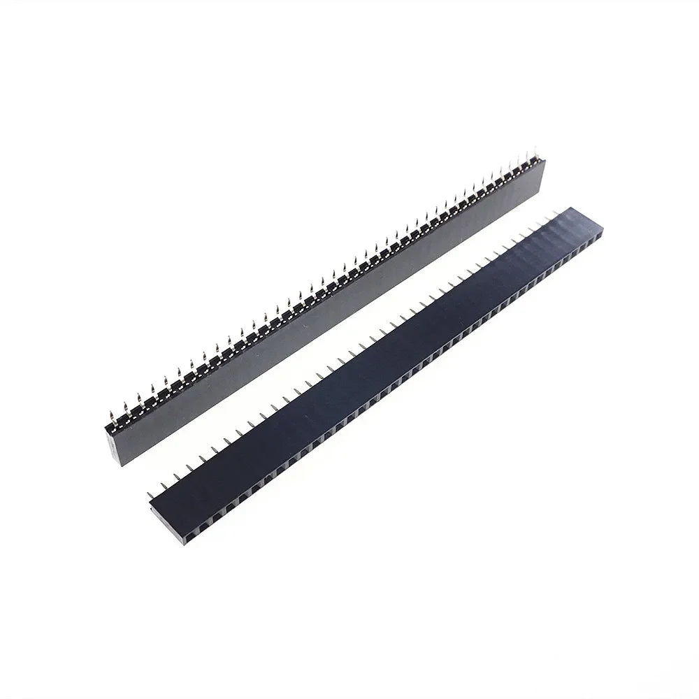 20pcs 0.1" 2.54mm 1x2/3/4/5/6/7/8/40P Single Row Right Angle SMT/SMD Surface Mount PCB PH8.5 Solder Male Female Header Connector