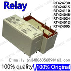5Pcs/lot Power Relay RT424005 RT424012 5V 12V 24V 48V 110VDC 115VAC 230VAC 8A 8Pin RT424024 RT424048 RT424730 RT424615 RT424110