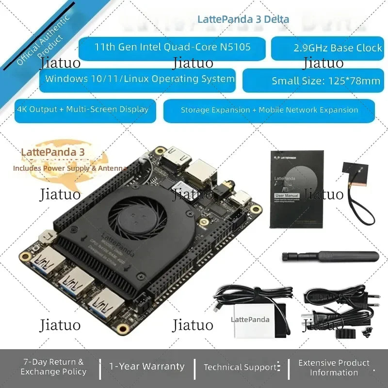 for Latte Panda 3 Delta X86 Development Board Windows 10 Single Board Computer N5105 Processor New Original 1pcs