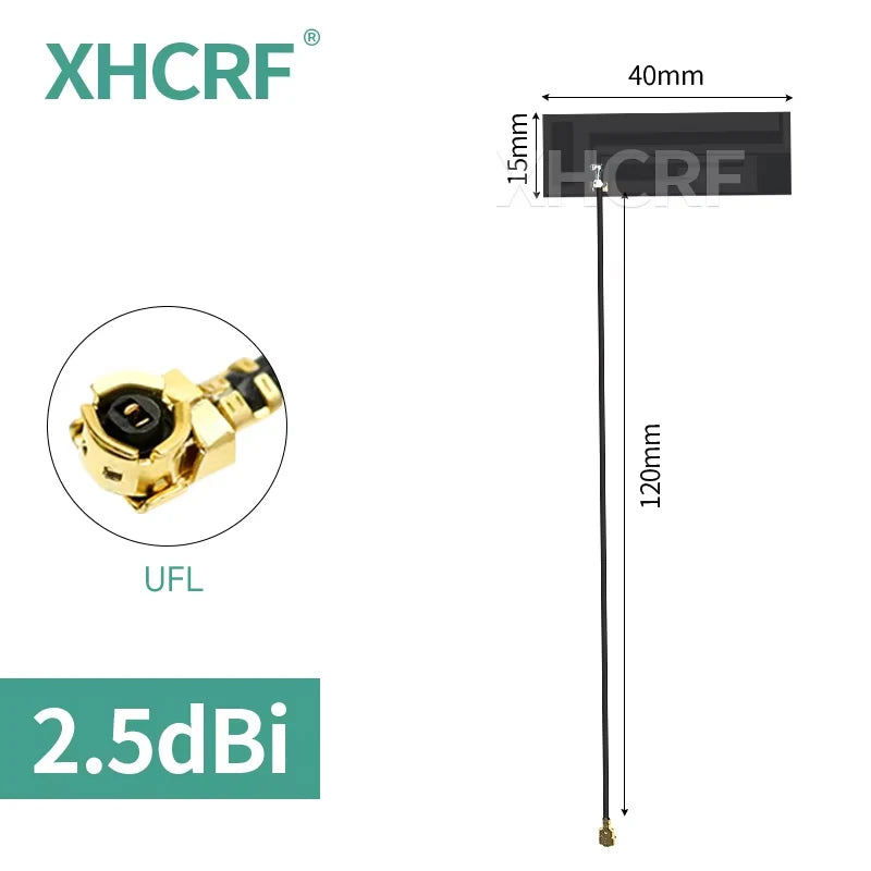 5pcs 4G Embedded Antenna for Communication LTE FPC Antenna UFL High Gain Omnidirectional Antena for Module Motherboard