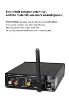 HiFi Bluetooth 5.3 Audio Receiver DAC Preamp with ESS9018K2M, 32bit/192kHz, Optical Coaxial Input, RCA/3.5mm Output