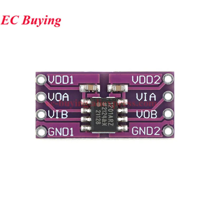 1-20Pcs ADUM1201 Magnetic Isolator Board Module Replace Optocouplers MCU1201 ADUM-1201 ADUM1201ARZ Signal Isolation/SPI/CAN Bus