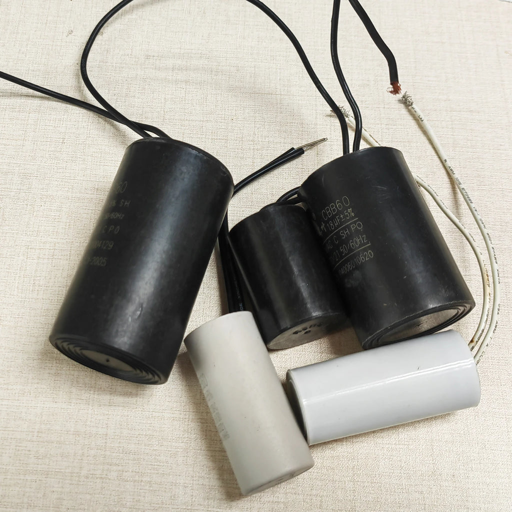 1PCS CBB60 Run Start Capacitors AC 450V 50/60Hz, Motor Running Capacitor for Washing Machine, Cleaning Machine Pump Motor
