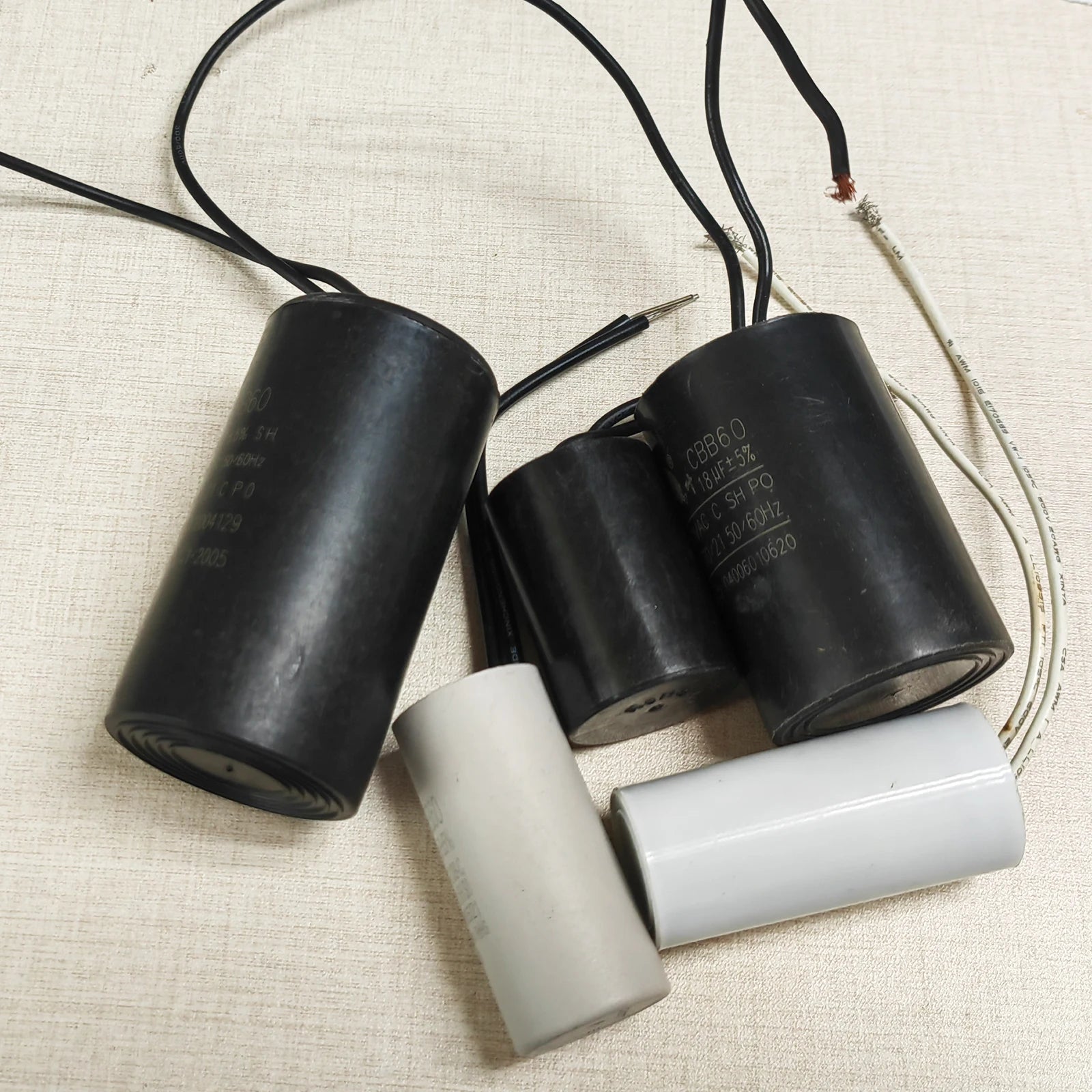 1PCS CBB60 Run Start Capacitors AC 450V 50/60Hz, Motor Running Capacitor for Washing Machine, Cleaning Machine Pump Motor