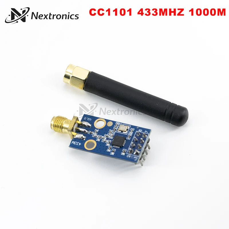 1/3/5/10PCS CC1101 Wireless Module with SMA Antenna Wireless Transceiver Module 315/433/868/915MHz for Arduino