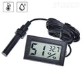 Mini LCD Digital Thermometer Hygrometer High Precision Household Humidity Gauge Incubator Aquarium Humidity Temperature 1PC