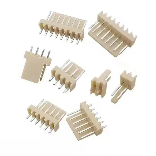 100PCS KF2510 Connector 2.54mm Pitch 2P-10Pin Straight/Curved Male Female Socket Housing Plug Pin Header Crimp Terminals