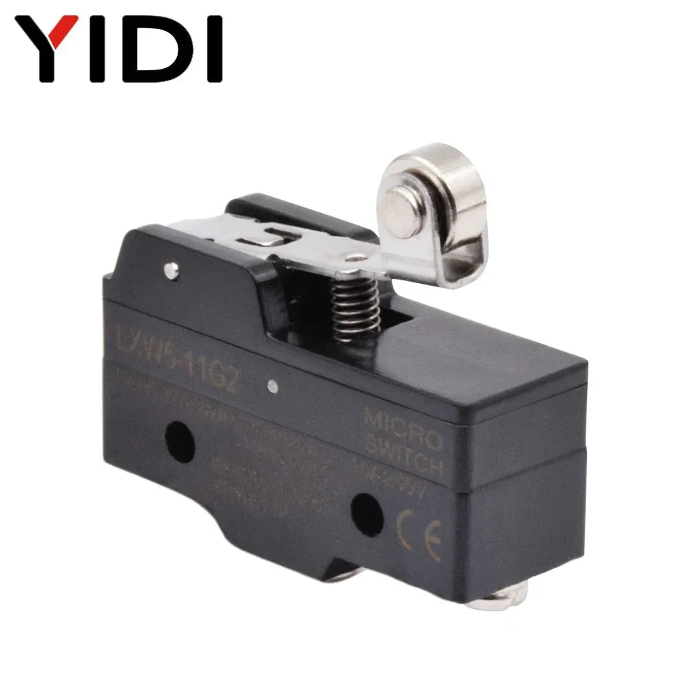 LXW5-11N1 LXW5-11G2 Z-15G LXW5 Micro Limit Travel Switch Horizontal Rotary Roller Lever Arm Hinge 3 Screw Terminal Microswitch