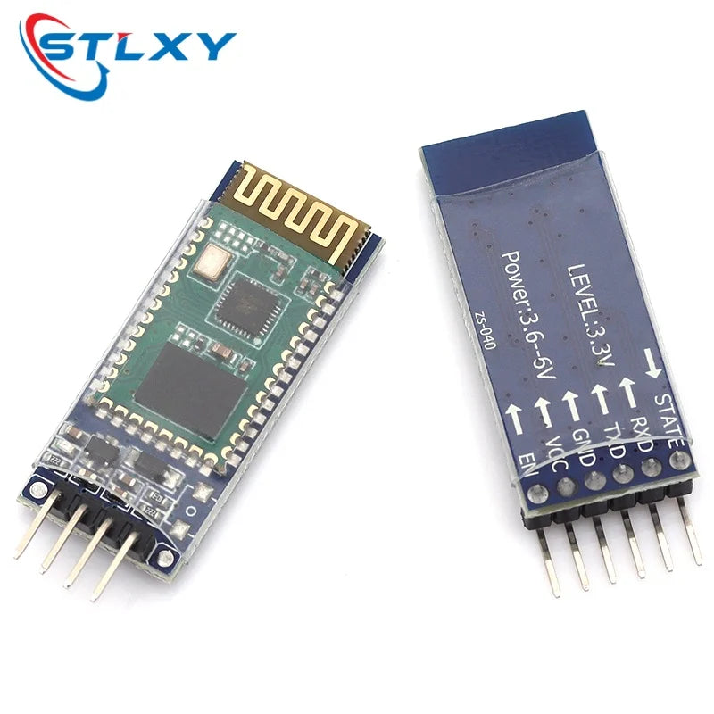 HC-05 HC05 Wireless Module For rduino Serial 6 Pin Bluetooth / HC-06 4 Pin RF Receiver Transceiver Module RS232 Master Slave
