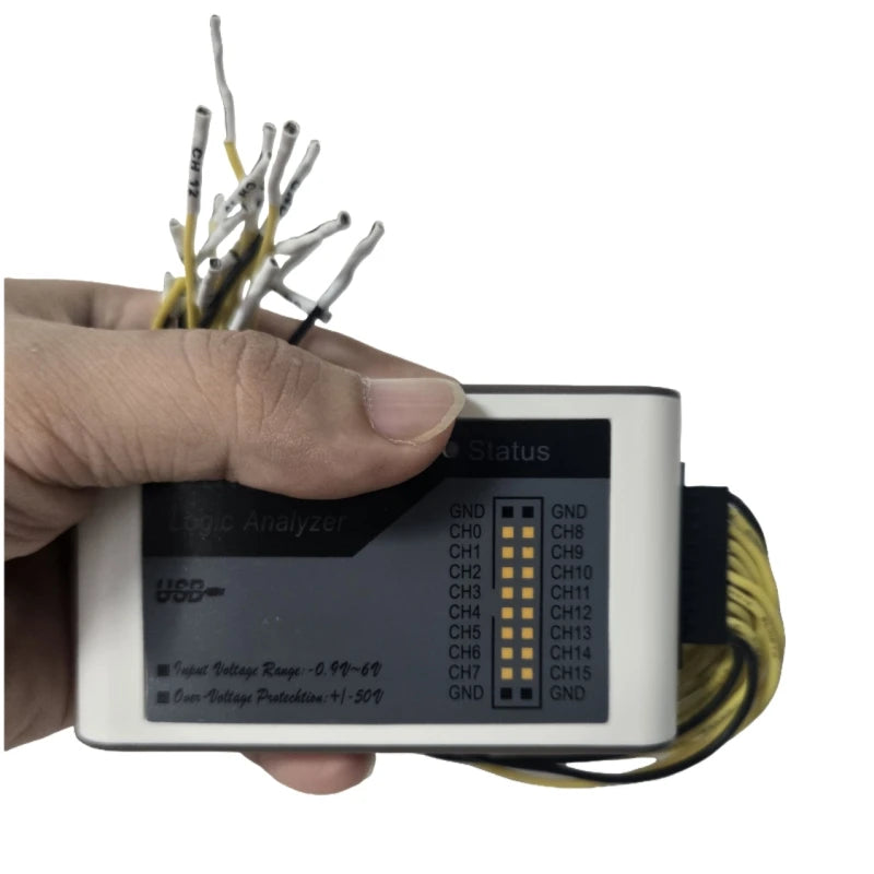 New 16Ch 100MHz USB Logic Analyzer for Saleae ARM FPGA