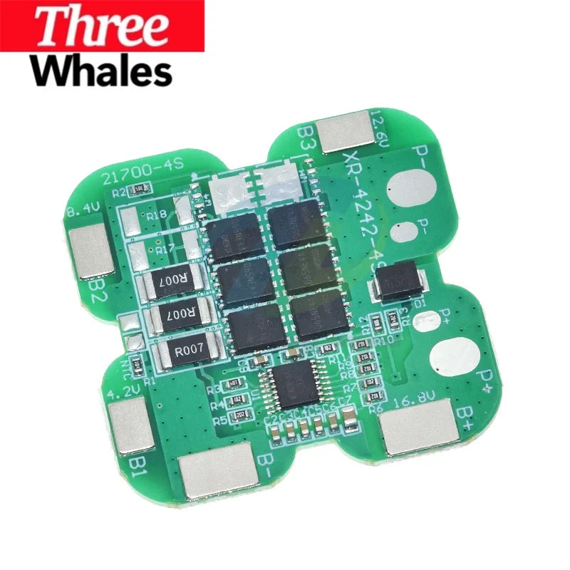4S 21700 BMS 20A 15A 8A Charging Module 16.8V Li-ion Lithium Battery Charge Board Protection Board for Drill Motor Electric Tool