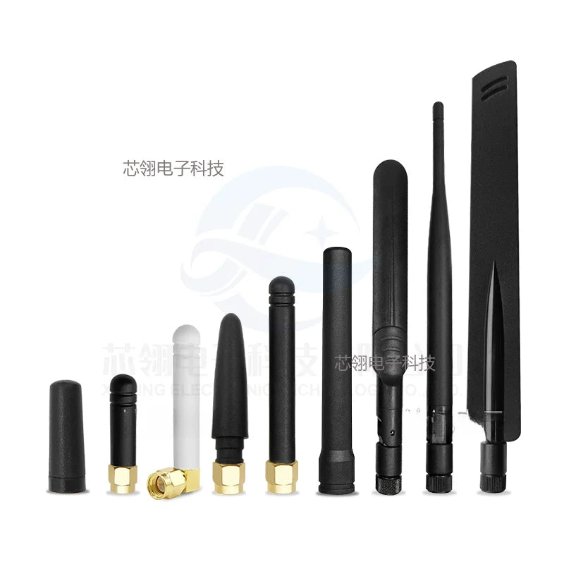 2pcs 2.4G 5G5.8G WIFI Bluetooth 433MHz 470 900 LTE 4G Nb-IoT External Glue Stick Antenna