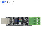 DIYUSER USB 2.0 to TTL RS485 Serial Converter Adapter FTDI FT232RL double function protection TTL turn RS - 485 MAX485 module