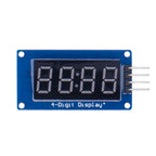 TM1637 LED Display Module For Arduino 7 Segment 4 Bits 0.36 Inch Clock RED Anode Digital Tube Four Serial Driver Board Pack