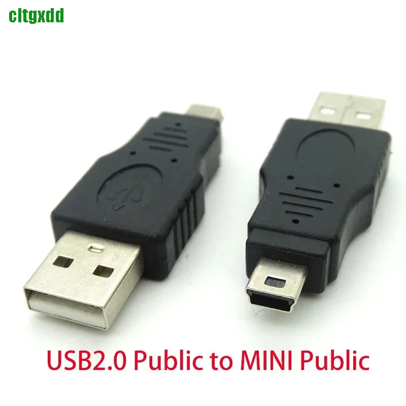 Cltgxdd USB 2.0 Adapter Mini 5P to A Male Female Micro to USB Android Data Side T Port Converter Selector Connector