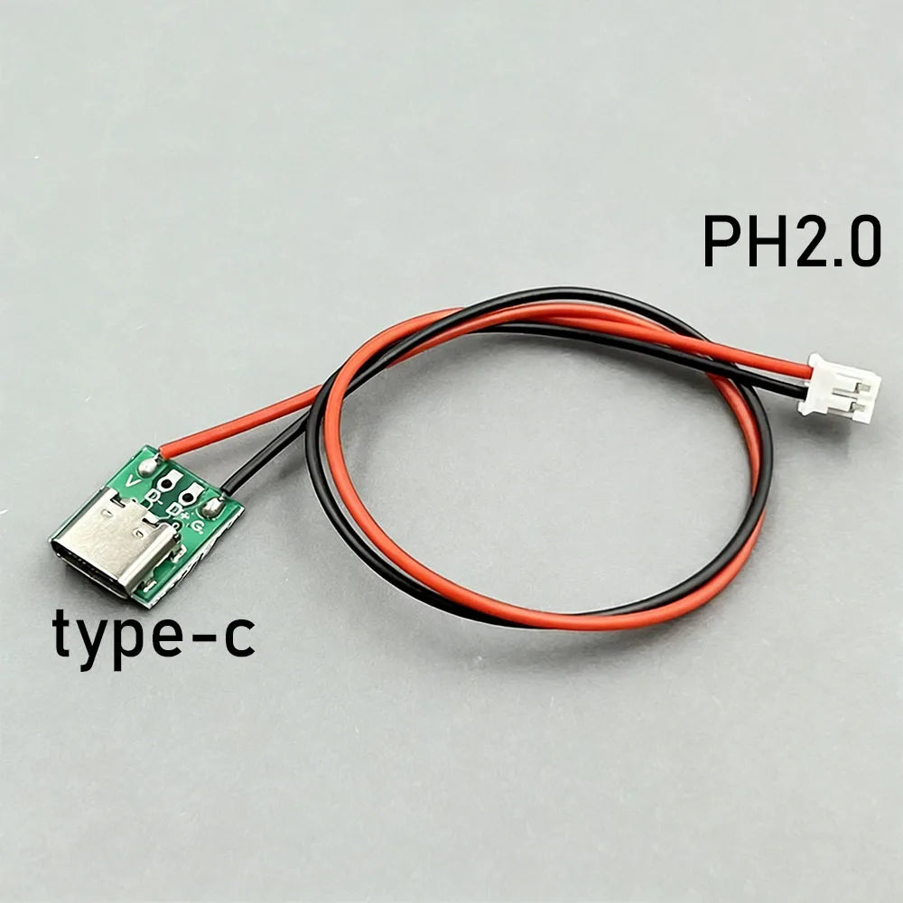 Type-c PCB With Cabel Converter Adapter Micro USB To DIP Female Connector Breakout Board Charging Cable Soldering Board Socket