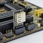 USB 2.0 Motherboard Header USB2.0 A 9 Pin Female Converter 9pin Motherboard to USB Adapter Connector for Wireless Mouse Receiver