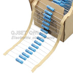 10pcs 3W Precision Metal Film Resistors 1% 3W 10 47 100 200 220 470 510 Ohm 1K 22K 4.7K 10K 47K 100k 200k 220k 510k 470k 1M Ohms