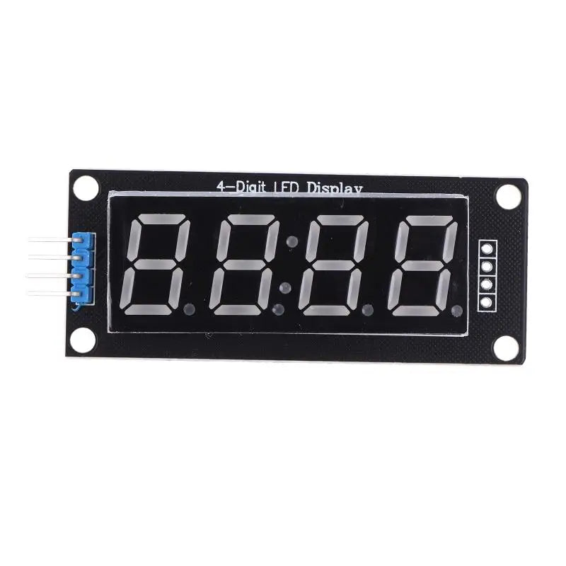 Y-1 Piece 0.56" 4-Digit LED Display Module TM1637 7-Segment Digital Tube for Arduino Electronic Clock Display Board