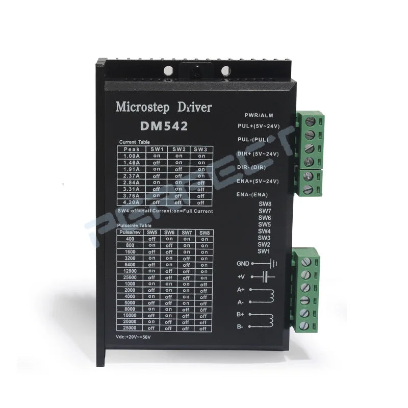 86BYG250A Stepper Motor Kit 2-Phase 2.4N.m 68mm Nema34 Motor With DM542 DC20V-50V 4.2A Driver CNC Engraving Machine Wholesale