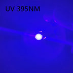 10pcs 1W 3W 5W High Power LED Chip Lamp Bulbs SMD COB Diodes Warm Cold White Red Green Blue Yellow 440 660nm Grow Light Beads
