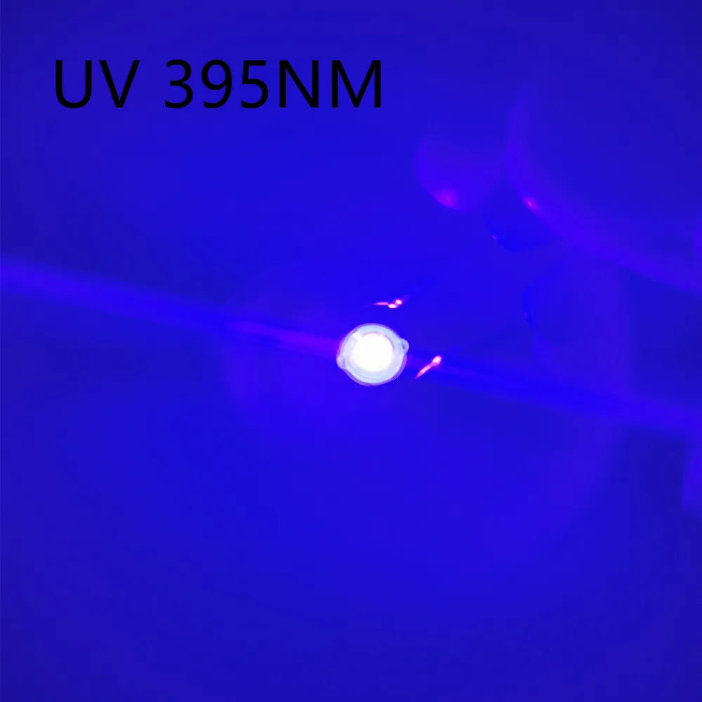 10pcs 1W 3W 5W High Power LED Chip Lamp Bulbs SMD COB Diodes Warm Cold White Red Green Blue Yellow 440 660nm Grow Light Beads